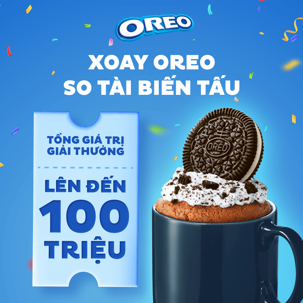 “Xoay OREO so tài biến tấu” - Bình chọn công thức sáng tạo!